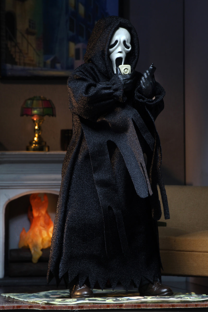 Ghost Face 8” Clothed Action Figure -Scream - NECA