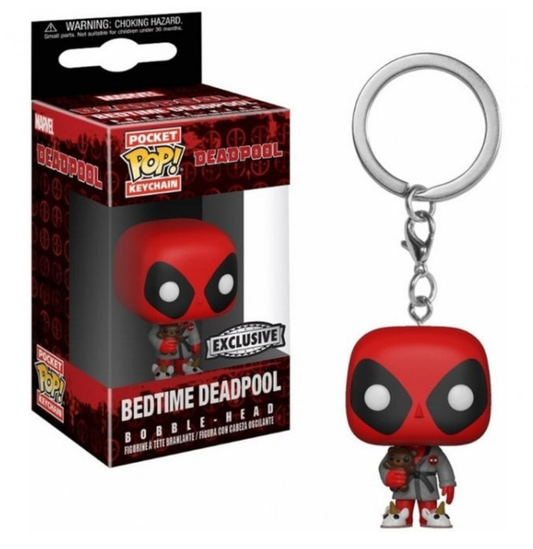 koolaz-ltd - Deadpool - Bedtime Deadpool Pocket Pop! Vinyl Keychain EXC - Funko - Keychain