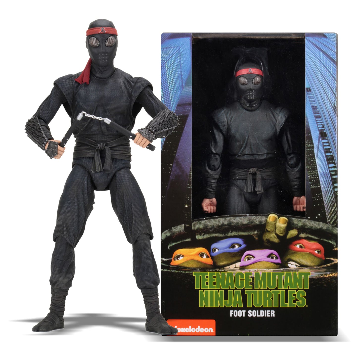 Foot Soldier Teenage Mutant Ninja Turtles 1990 Movie NECA 1/4 Scale Action Figure