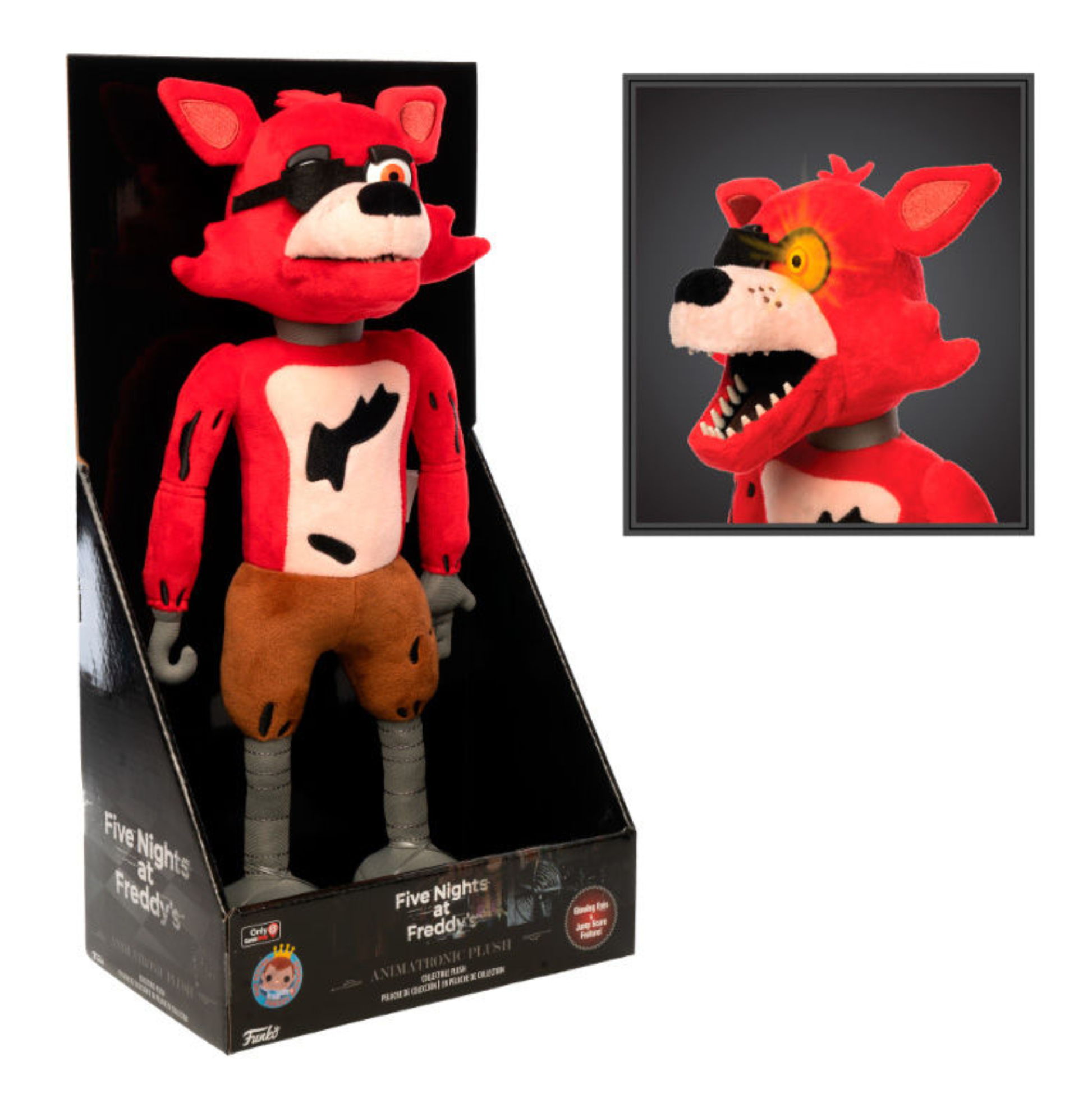 Animatronic foxy plush sales