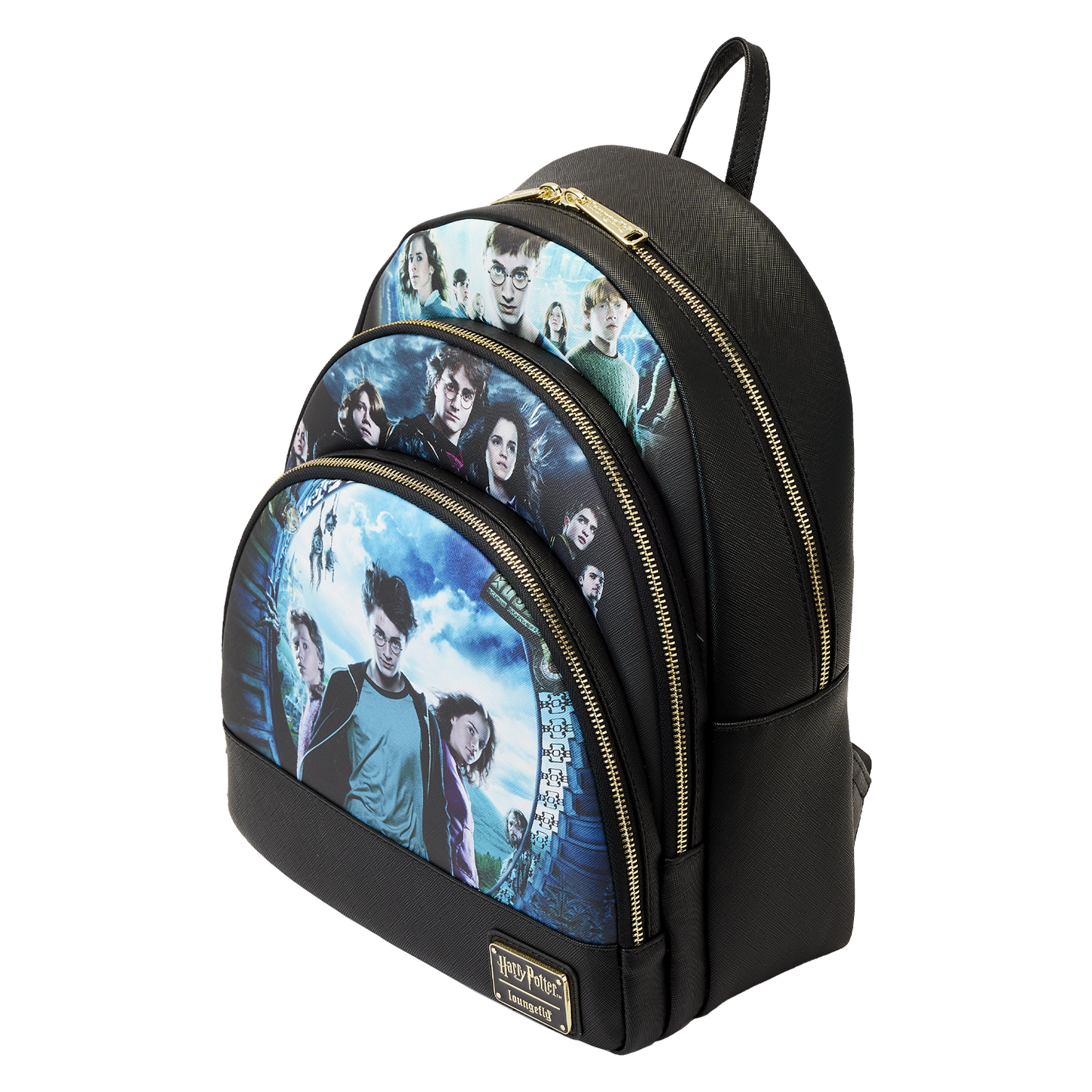 Loungefly x Harry Potter Trilogy Series 2 Triple Pocket Mini Backpack