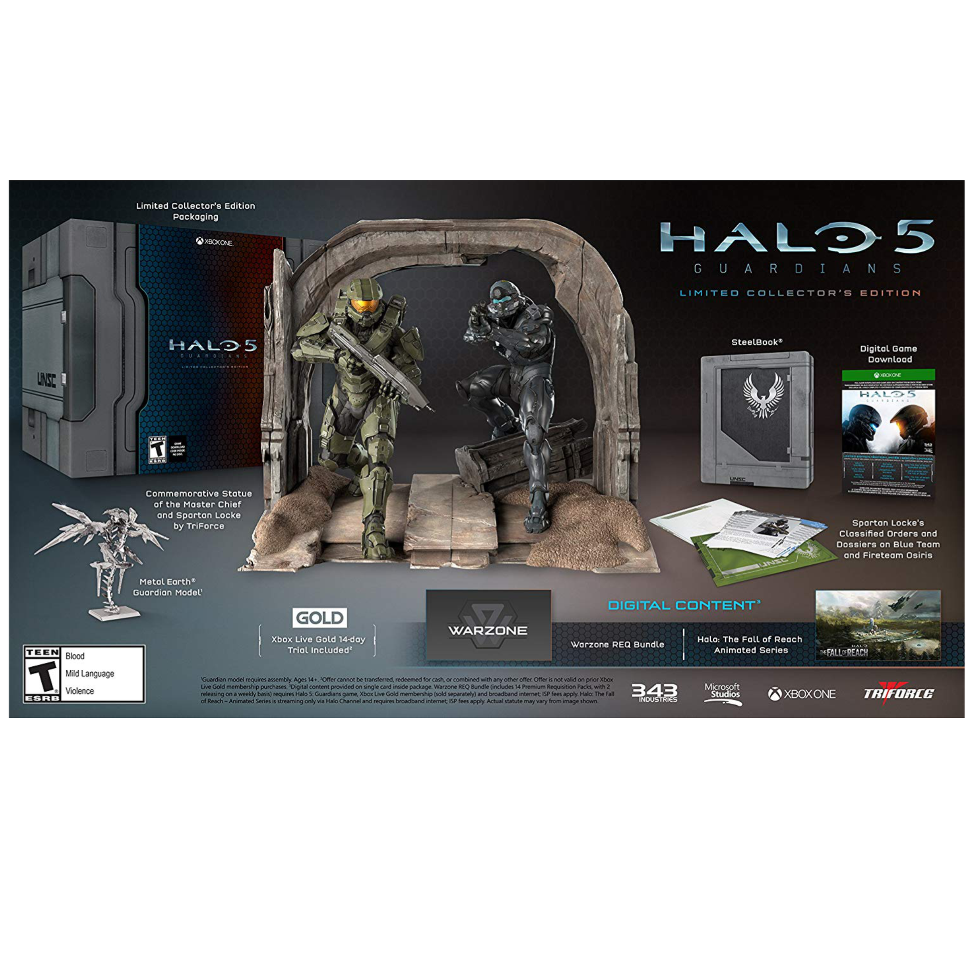koolaz-ltd - Halo 5: Guardians Limited Collector's Edition XBOX ONE - Microsoft - Statue