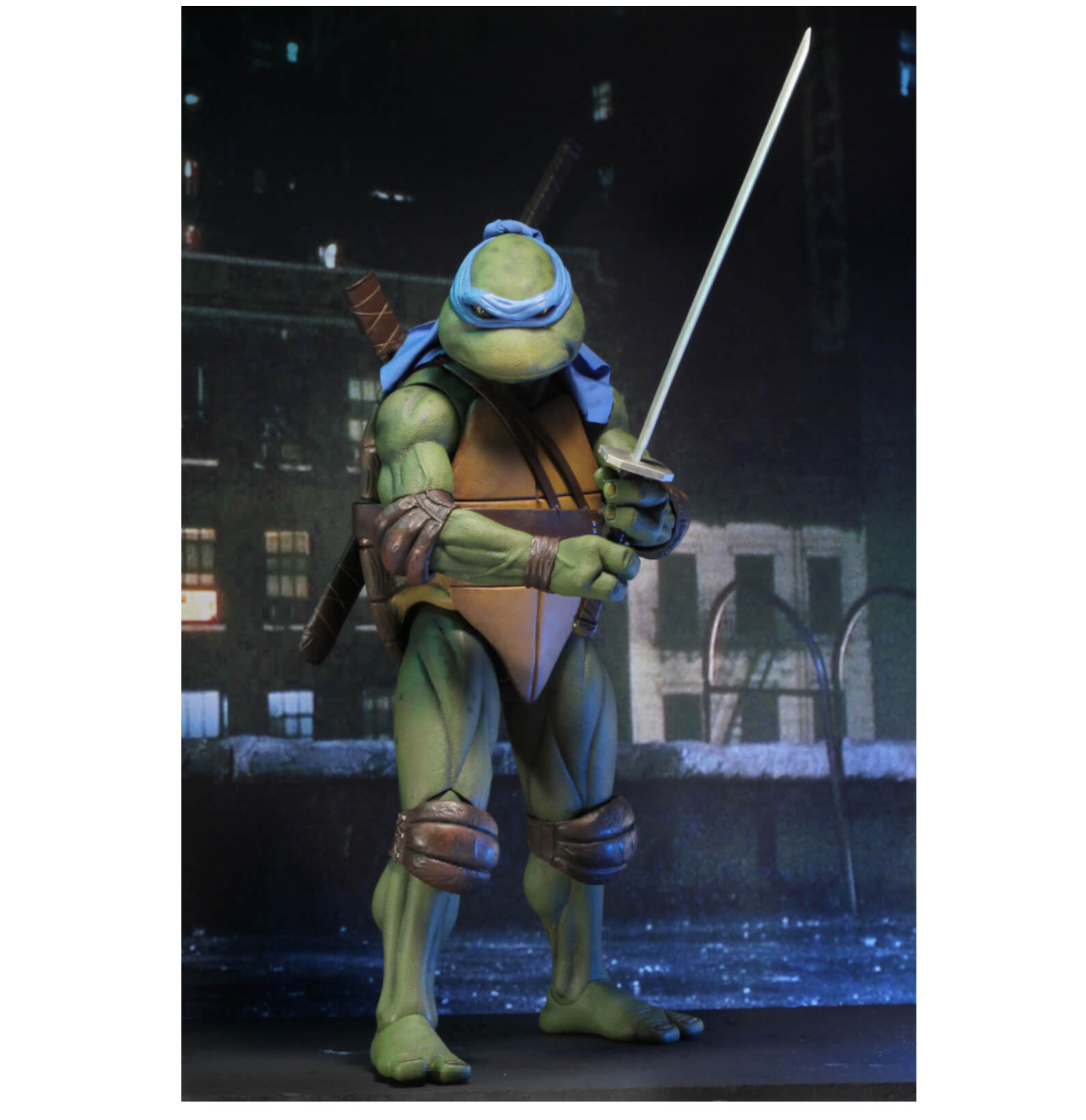 koolaz-ltd - NECA Teenage Mutant Ninja Turtles (1990 Movie) 1/4 Scale Leonardo Figure - NECA - Figure