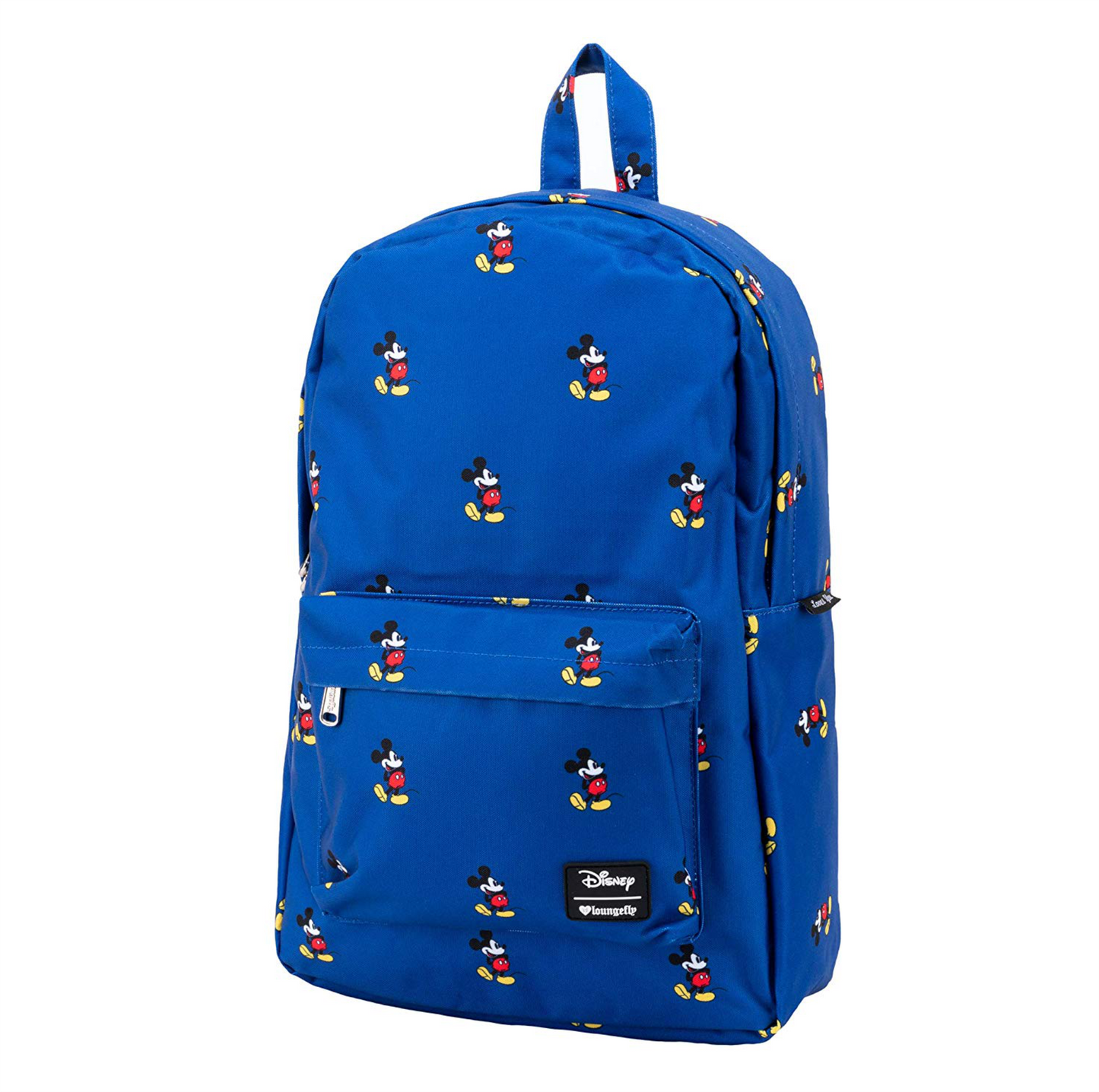 Loungefly X Disney Mickey Mouse Print Blue Backpack