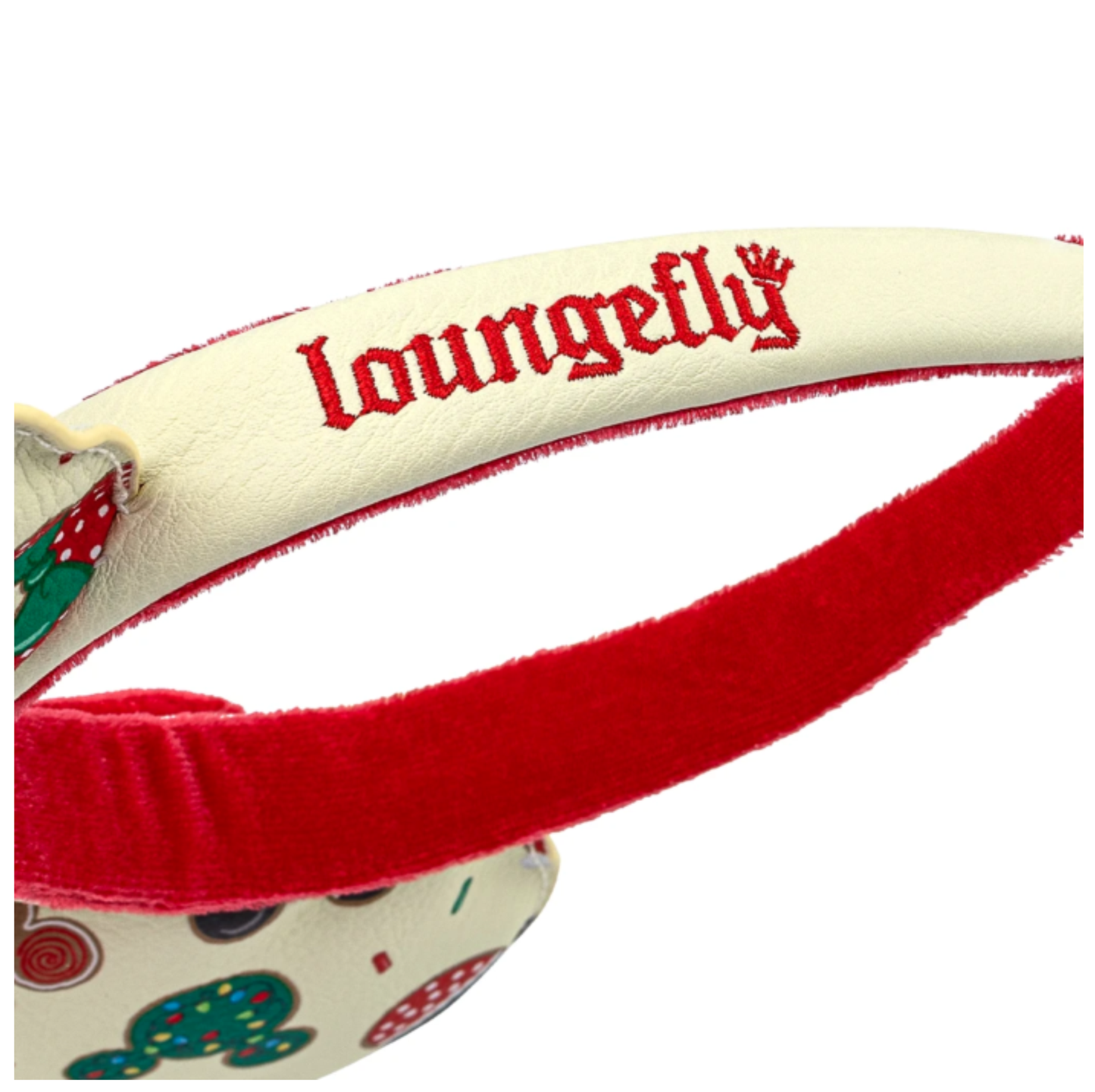 Loungefly x Disney Mickey & Minnie Christmas Cookies Ears Headband