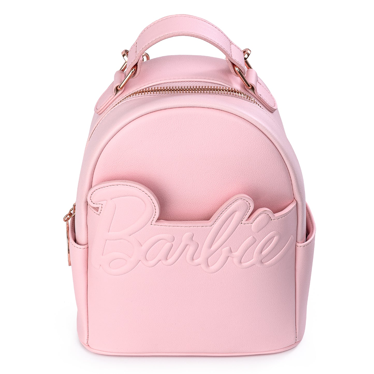 Loungefly X Barbie Rose Gold Chain Strap Convertible Mini Backpack
