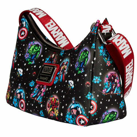 Loungefly x Marvel Avengers Tattoo Shoulder Bag