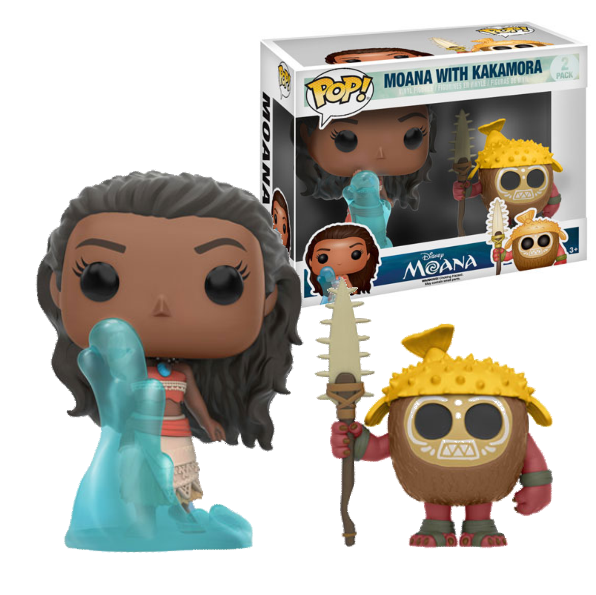 Moana and Kakamora Disney Pop Vinyl Figures 2 Pack Koolaz Ltd