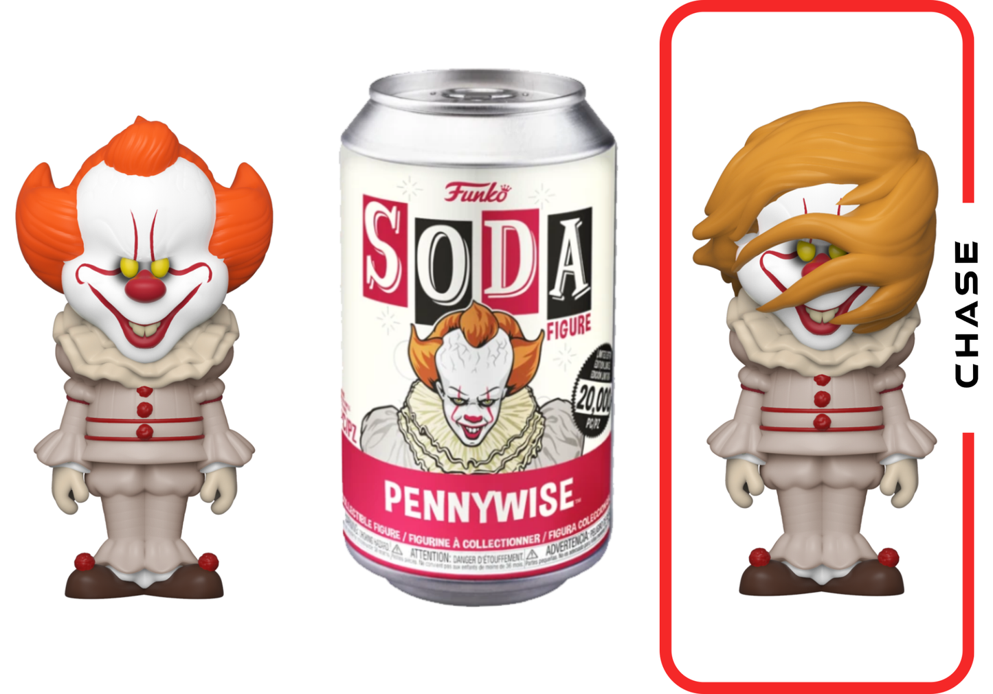 Vinyl Soda: IT - Pennywise LE20000 (with Chance of Chase)