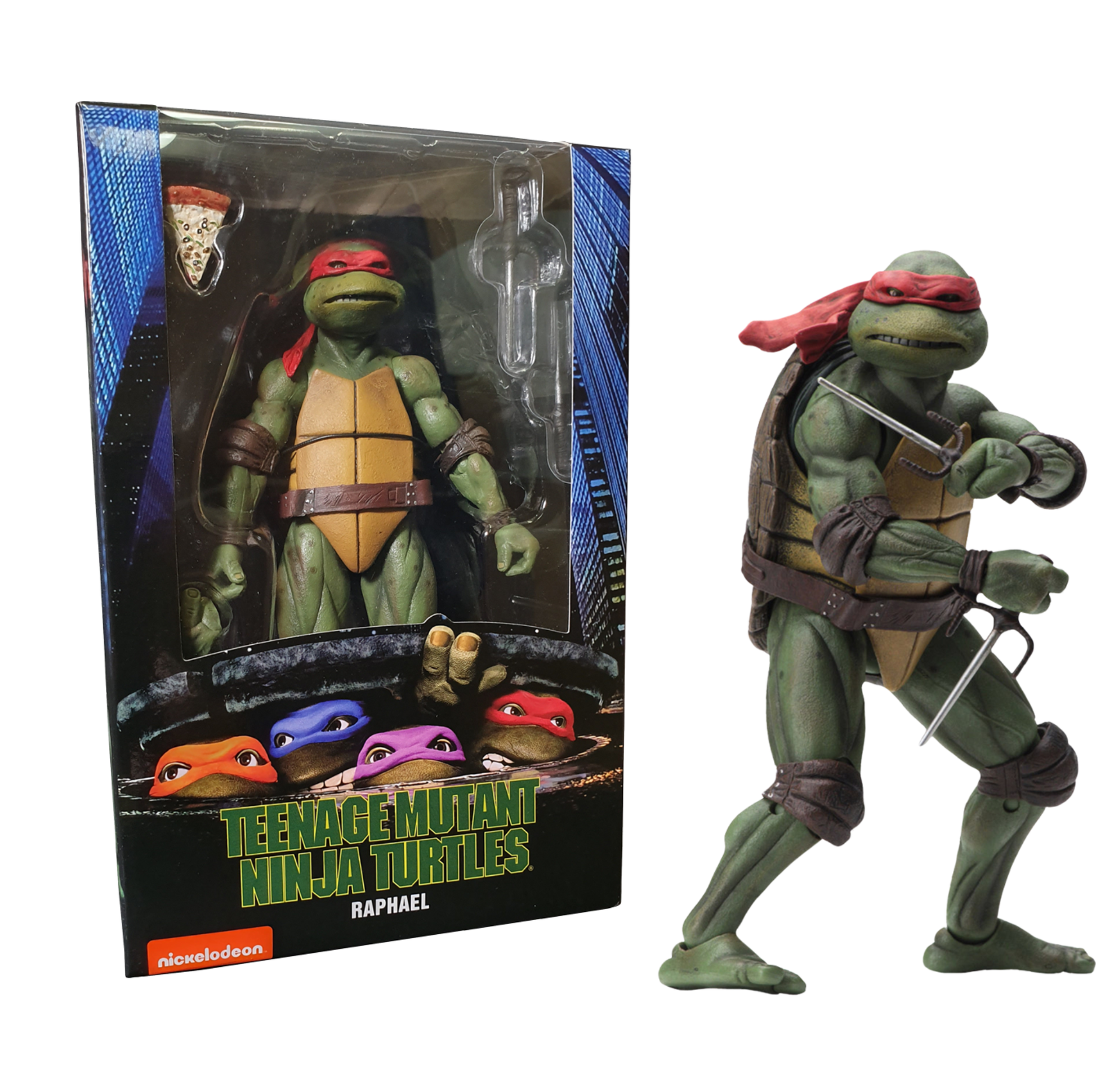koolaz-ltd - NECA Teenage Mutant Ninja Turtles (1990) - Raphael 7” Action Figure - NECA - Figure