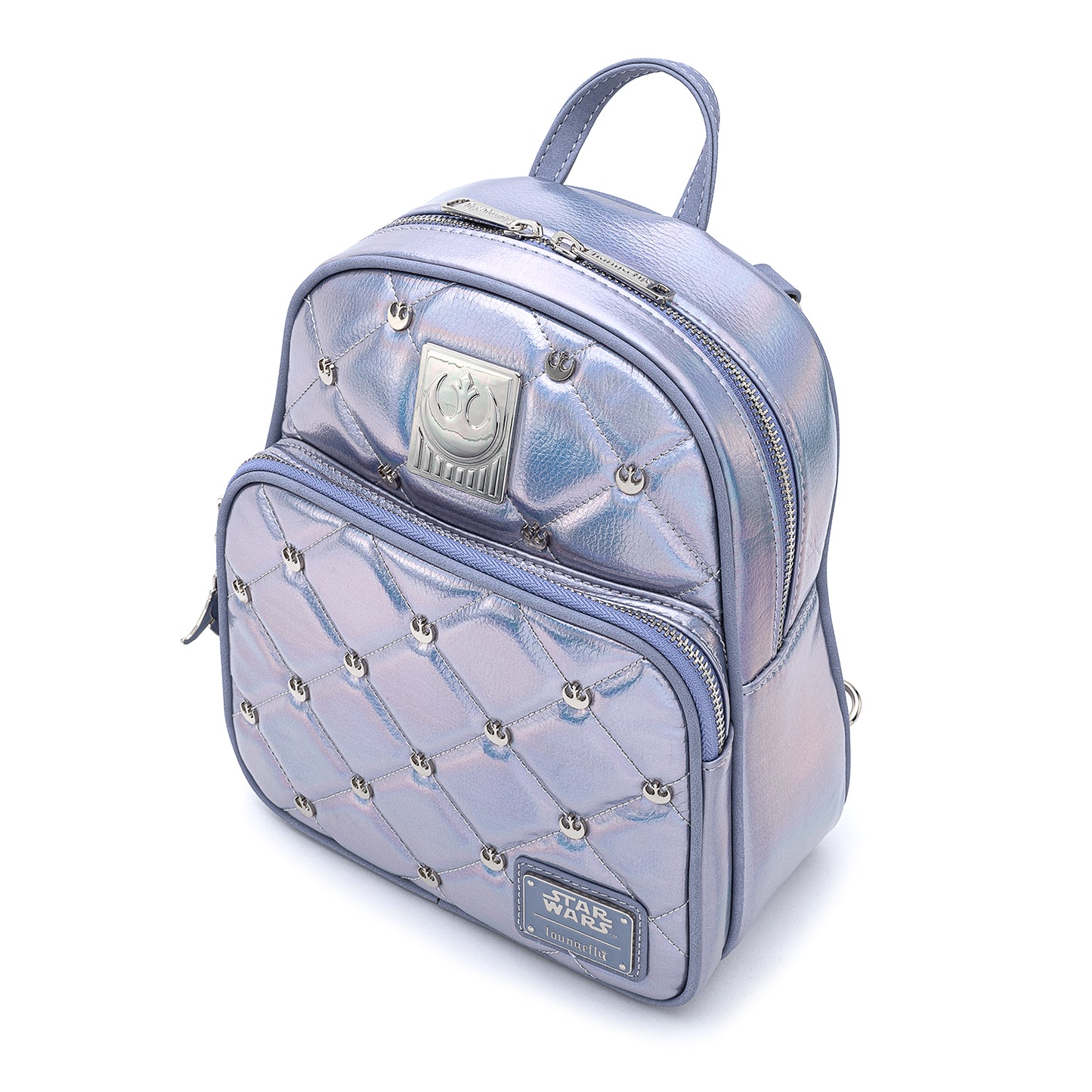 Loungefly X Star Wars The Empire Strikes Back 40th Anniversary Hoth Iridescent Quilted Mini Backpack