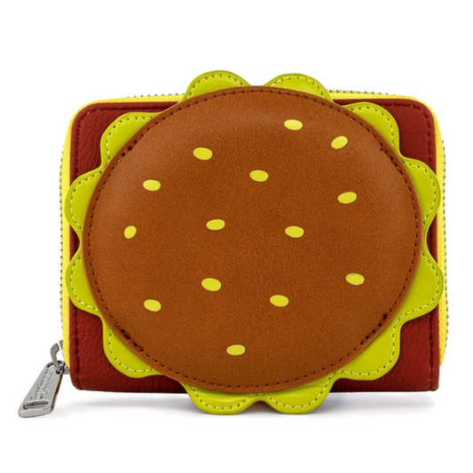 Loungefly x Nickelodeon Spongebob Krabby Patty Zip Purse