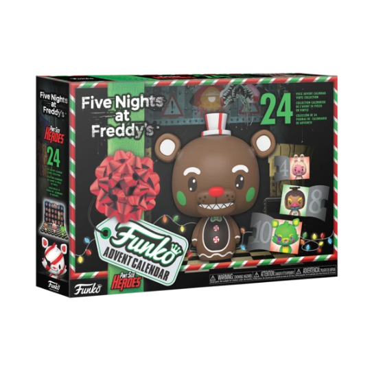 Five Nights At Freddy's Blacklight Advent Calendar 2021