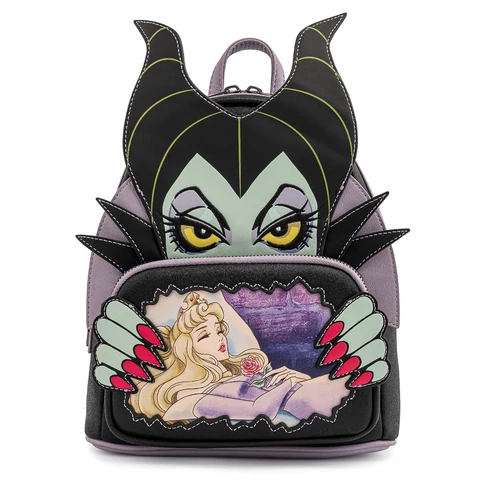 Loungefly x Disney Villains Scene Malificent Sleeping Beauty Mini Backpack