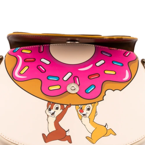 Loungefly x Disney Chip and Dale Donut Snatchers Crossbody Bag