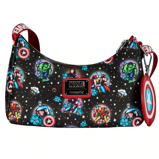 Loungefly x Marvel Avengers Tattoo Shoulder Bag
