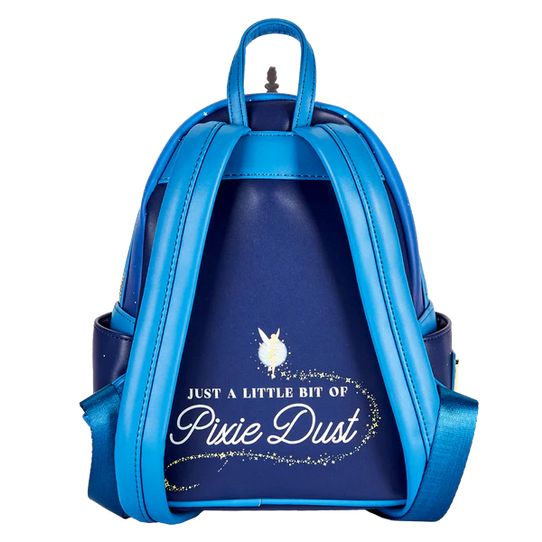 Loungefly x Disney Peter Pan Glow Clock Mini Backpack