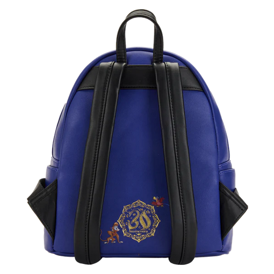rear view Loungefly x Disney Aladdin 30th Anniversary Mini Backpack