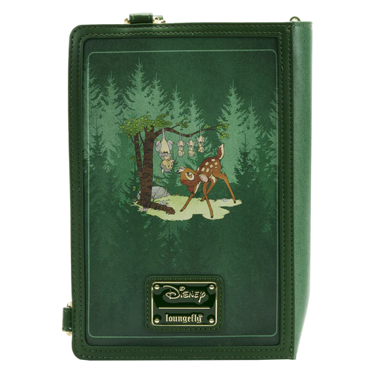 Disney Bambi Classics Books Convertible Crossbody Bag rear side