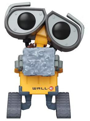 Wall-E with Trash Cube Pop! Vinyl Figure 2022 Wondrous Convention Exclusive