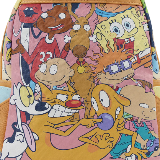 Loungefly x Nickelodeon Nick 90s All-Over-Print Mini Backpack