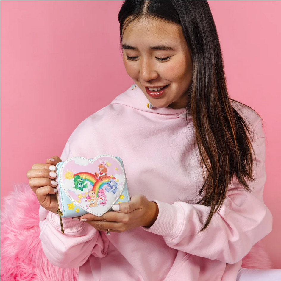 Loungefly x Care Bears Cloud Party Zip Around Wallet