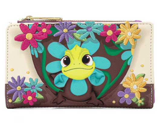 Loungefly x Disney Tangled Pascal Flower Wallet