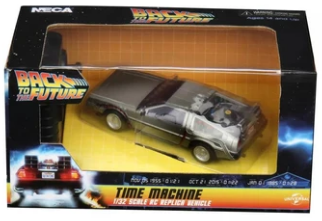 Back To The Future - The Time Machine Remote Control DeLorean - NECA ...