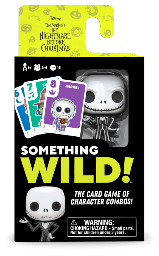 Something Wild Pop! Disney Card Game NBC Jack Skellington