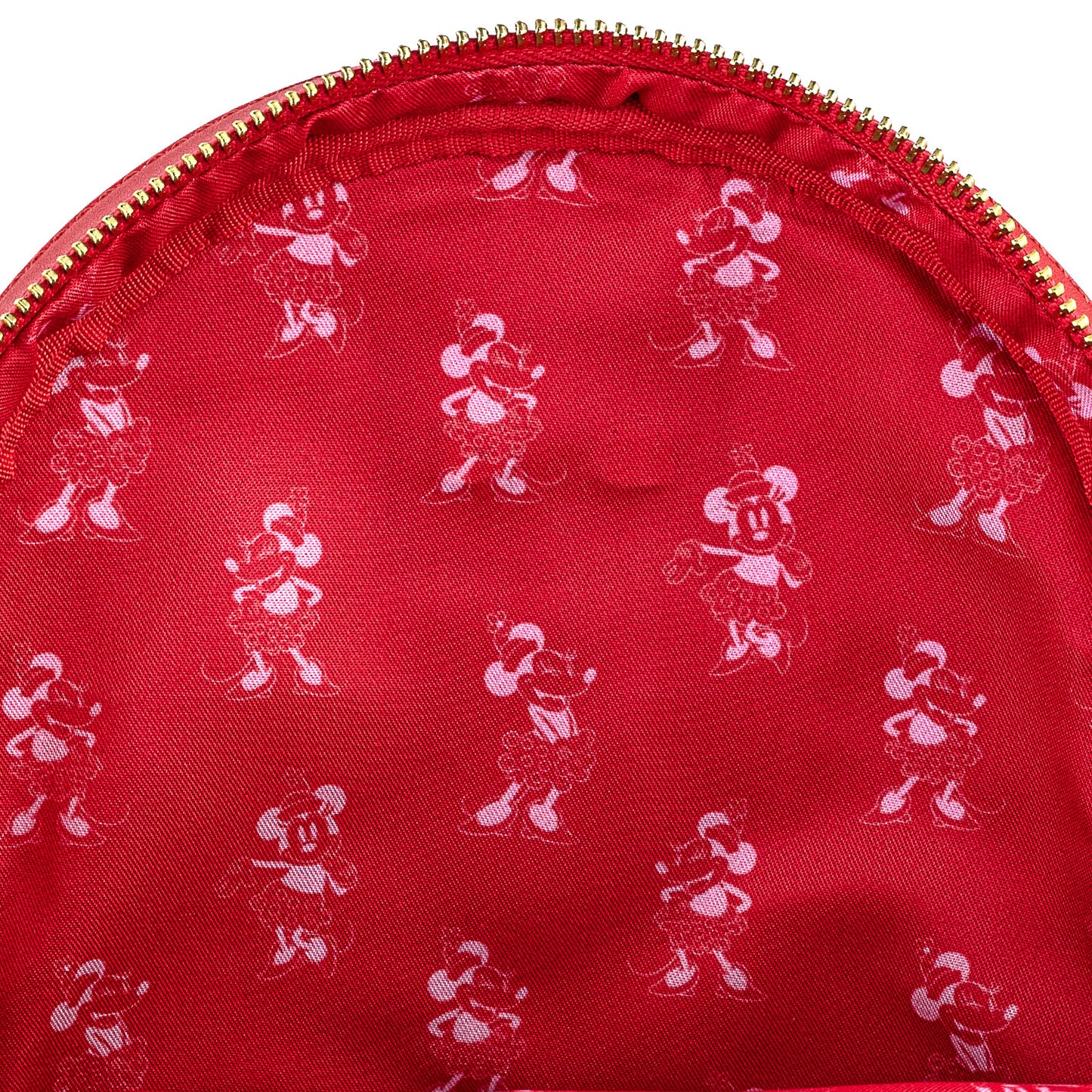 Loungefly x Disney Minnie Mouse Pink & Red Polka Dot Bow Mini Backpack