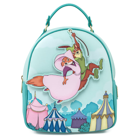 Loungefly x Disney Robin Hood Rescues Maid Marian Mini Backpack