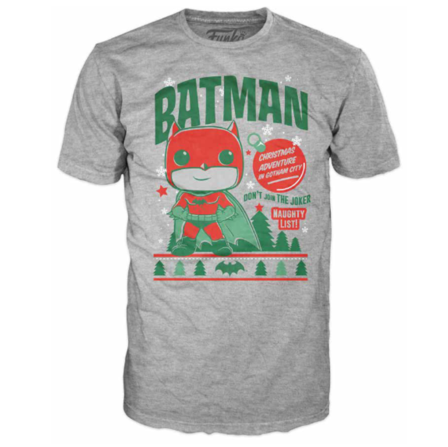 Batman - Happy Holidays Funko Pop! T-Shirt