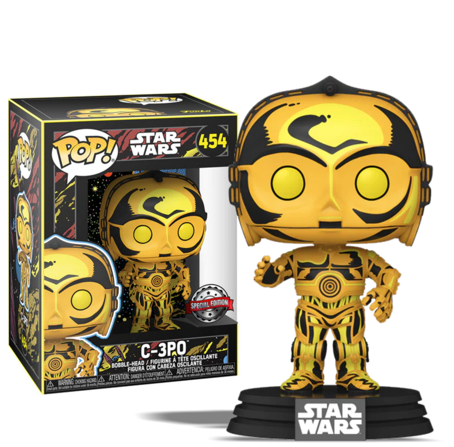 Star Wars  C-3PO Retro Series Special Edition Pop! Vinyl Figure
