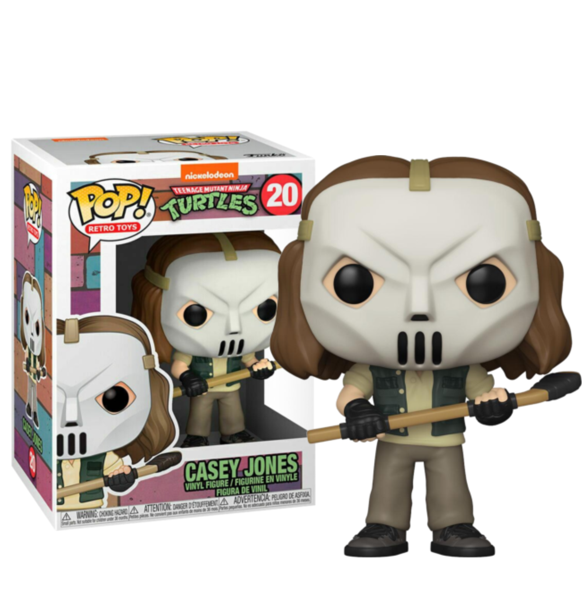 Teenage Mutant Ninja Turtles (1990) - Casey Jones Pop! Vinyl Figure ...