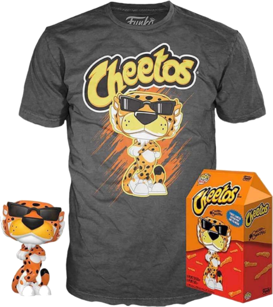 Cheetos - Chester Cheetah  Pop! & Tee Exclusive Collectors Box Set