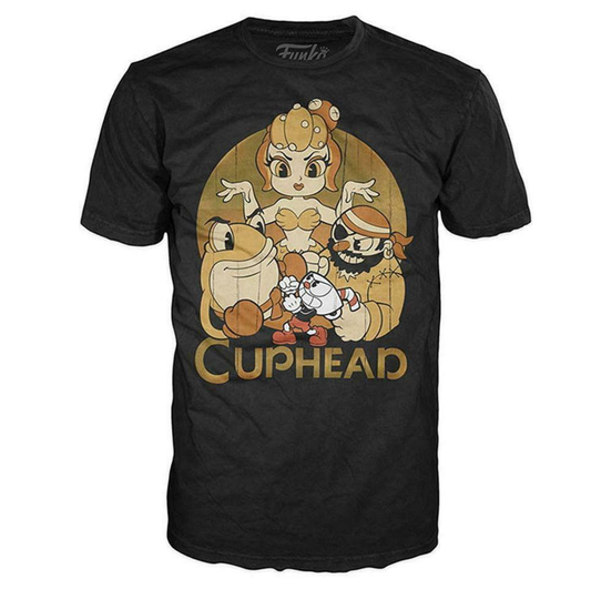 Cuphead - Cuphead and Bosses Funko Pop! Tee