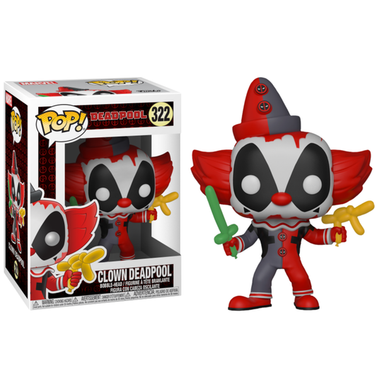 koolaz-ltd - Deadpool - Clown Deadpool Playtime Pop! Vinyl Figure - Funko - Pop Vinyl