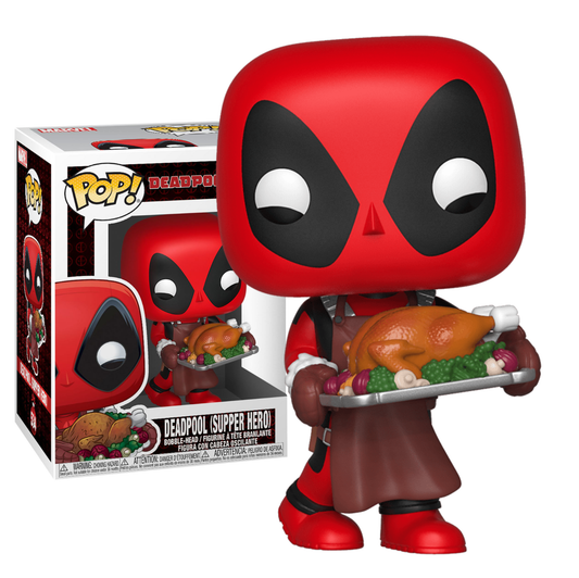 Deadpool - Deadpool with Turkey Christmas Holiday Pop! Vinyl Figure