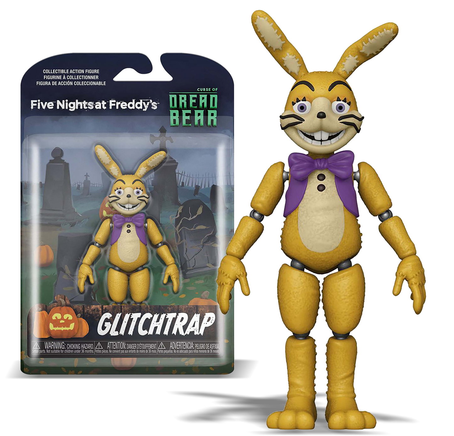 Five Nights at Freddy's Help Wanted - Curse of Dreadbear - Glitchtrap Action Figure