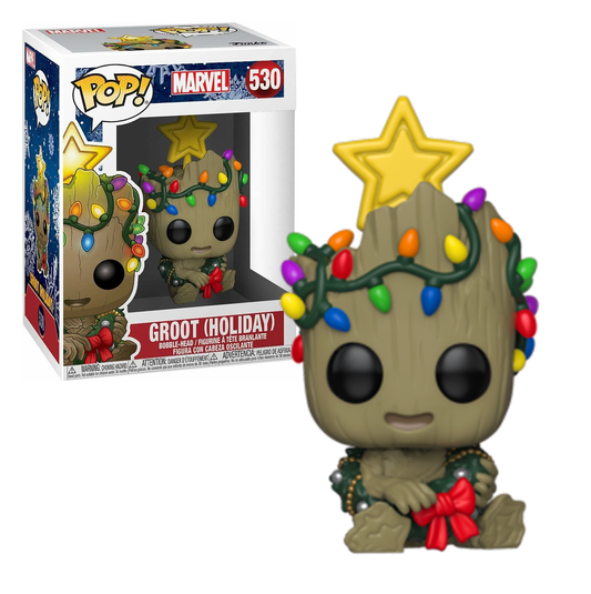 Guardians Of The Galaxy - Baby Groot with Christmas Lights Holiday Pop! Vinyl Figure