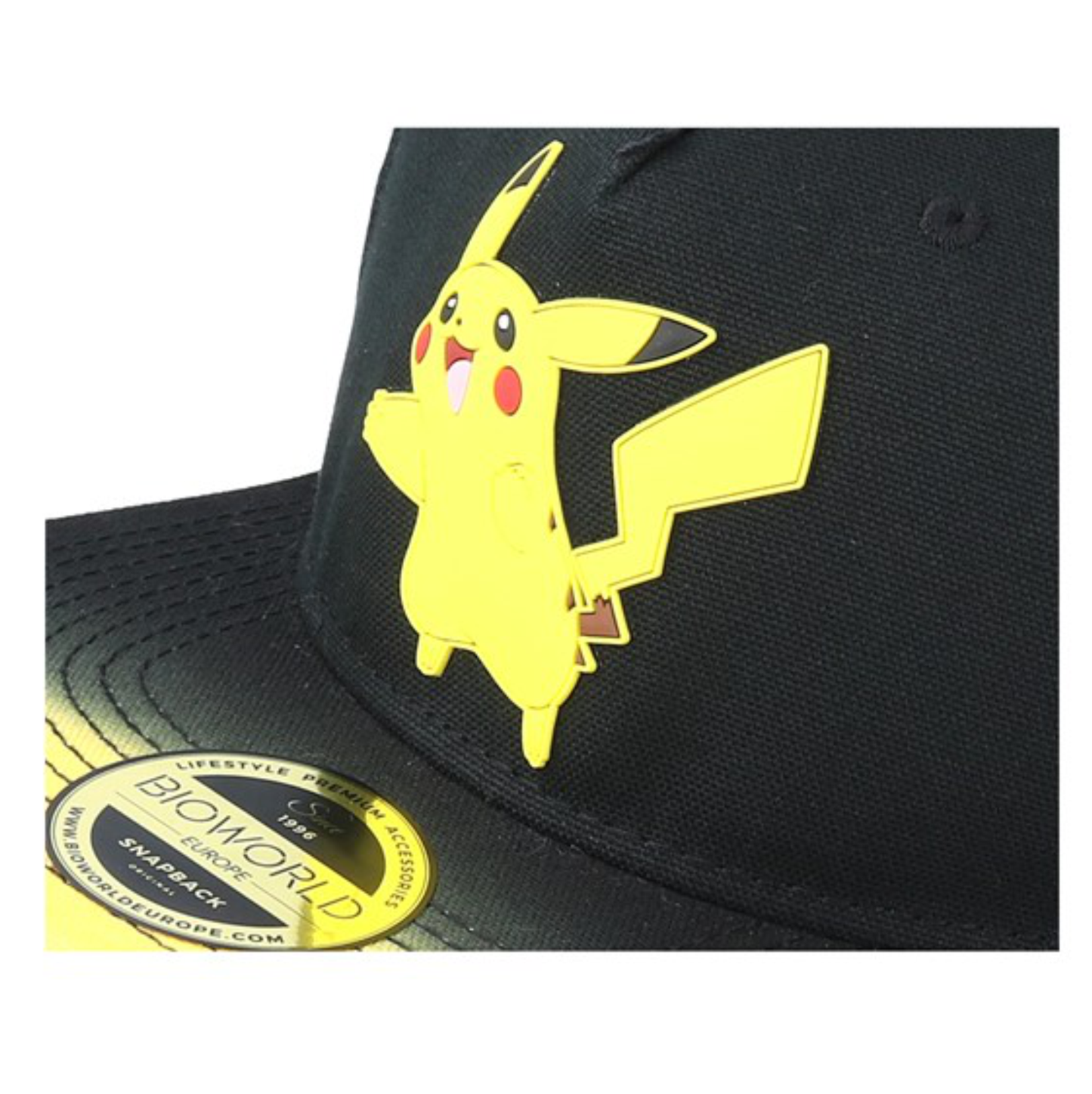 Pokemon Pikachu Dip Dye Snapback Cap