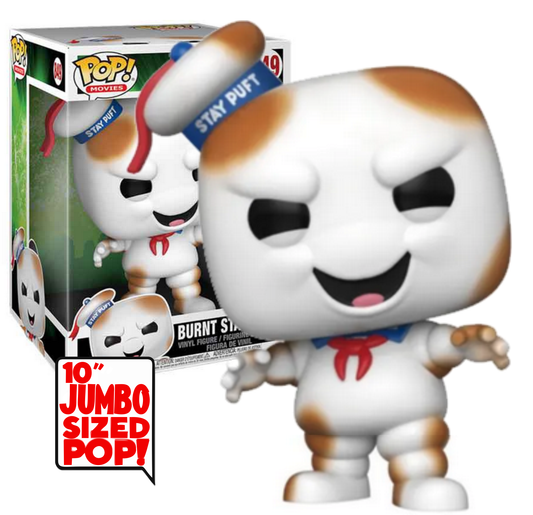 Ghost Busters Burnt Say Puft Marshmallow Man 10" Jumbo Size Special Edition Funko Pop! Vinyl