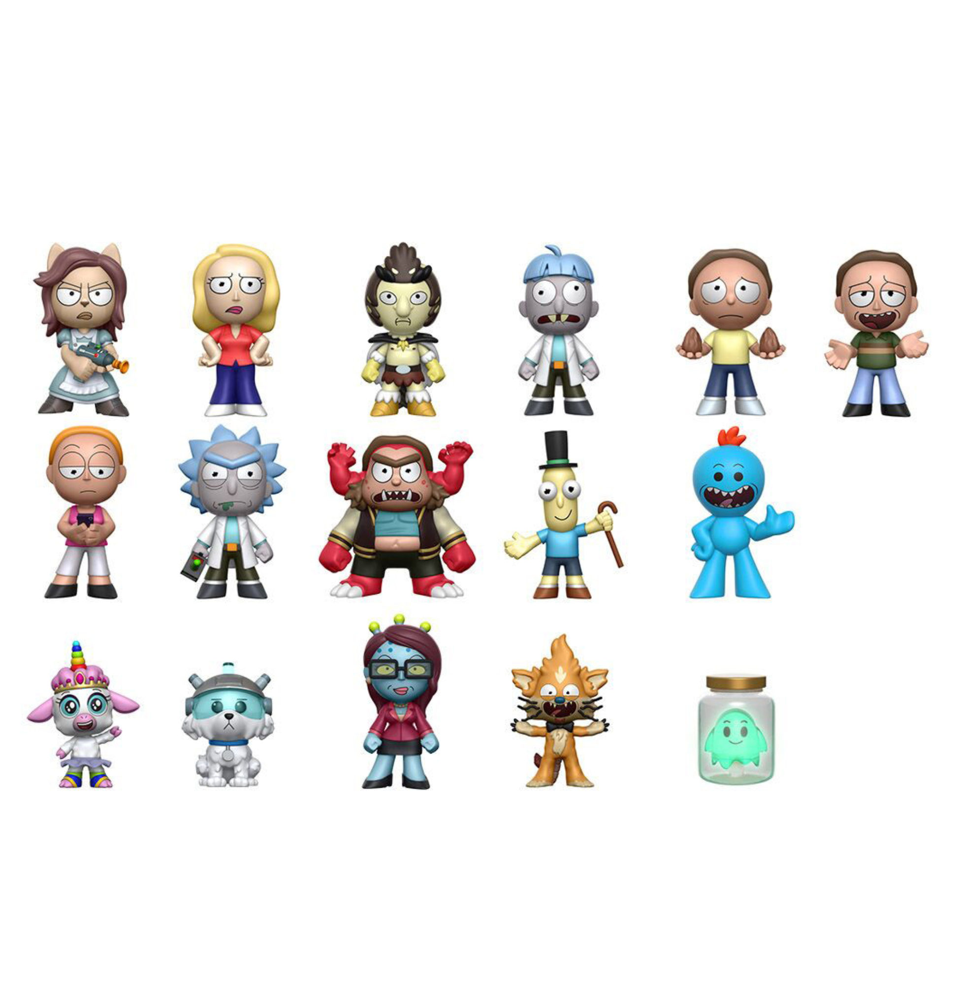 Rick and morty vinyl figure mystery outlet minis