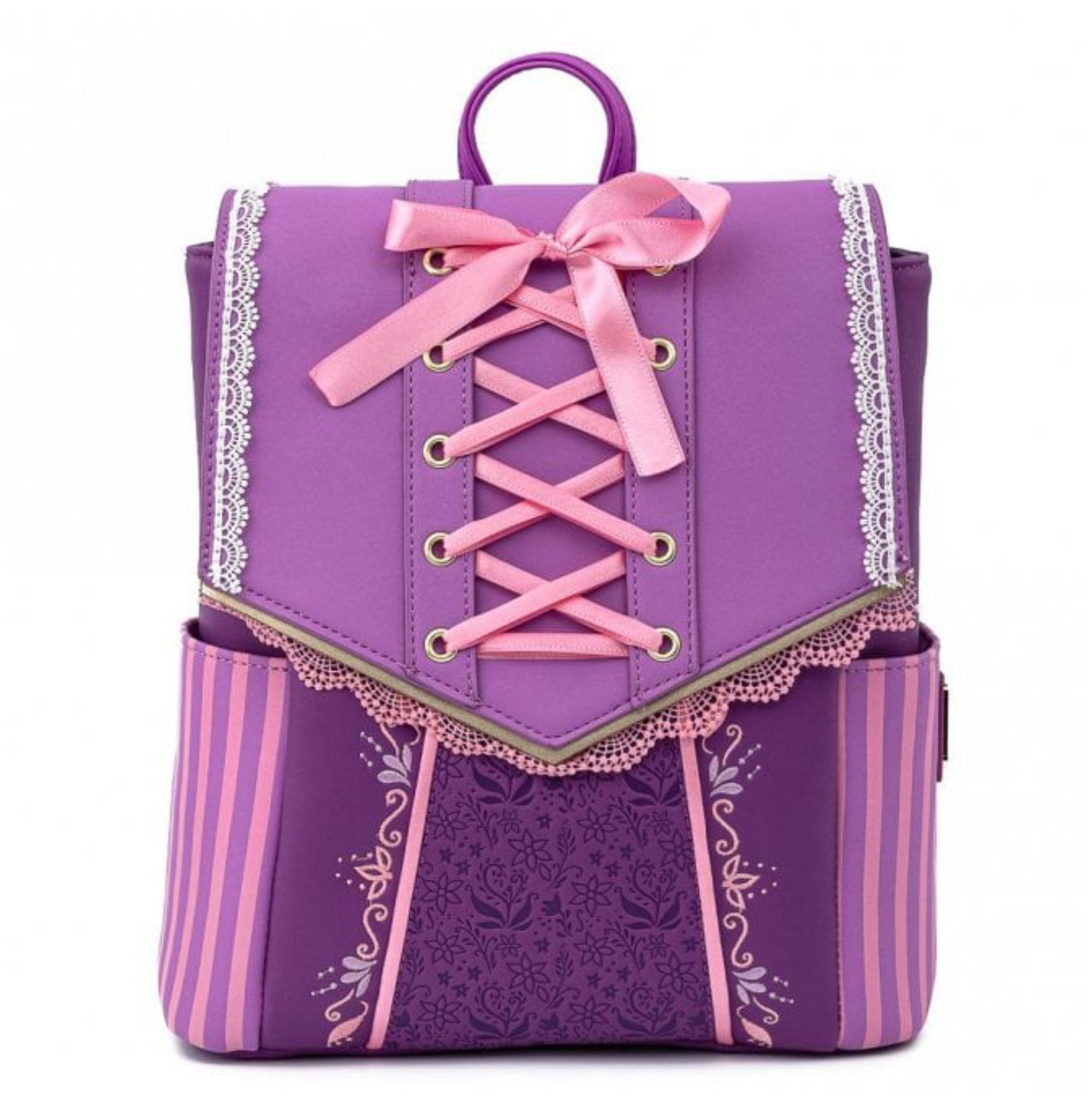 Loungefly x Disney Tangled Rapunzel Dress Cosplay Mini Backpack