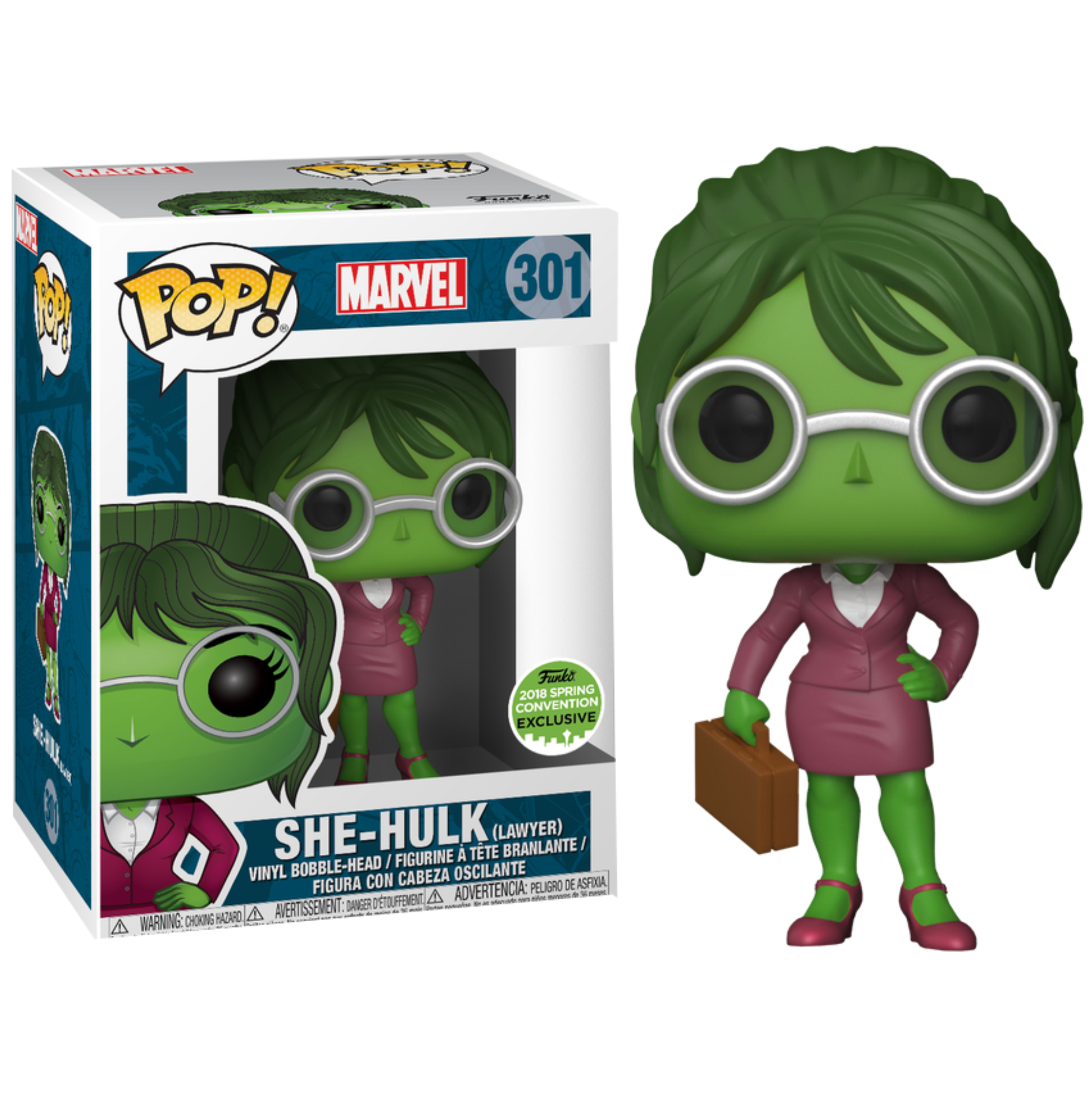 koolaz-ltd - Hulk - Lawyer She Hulk Pop! Vinyl Figure (2018 Spring Convention Exclusive) - Funko - Pop Vinyl