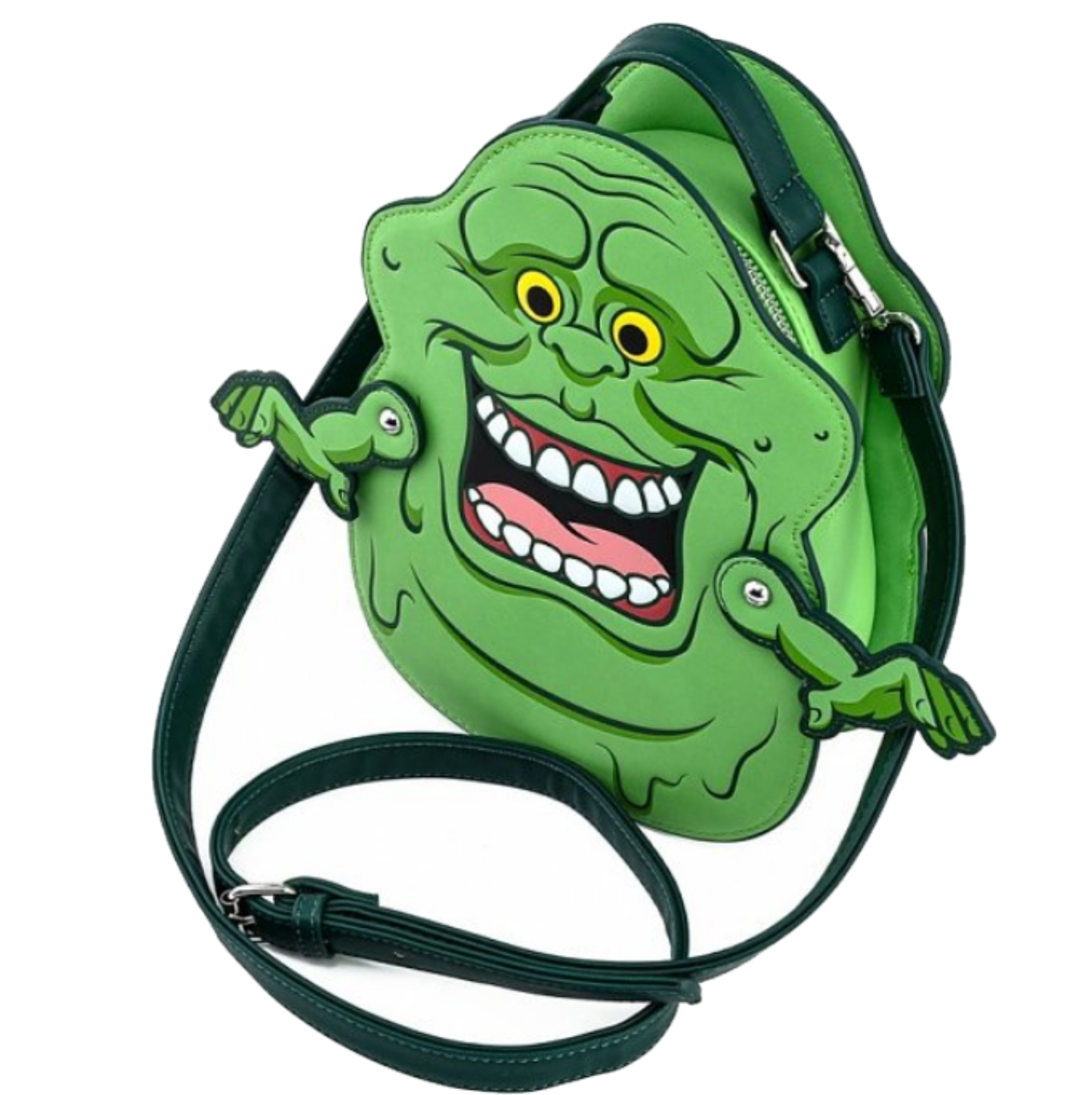 Loungefly x Ghostbusters Slimer Convertible Mini Backpack