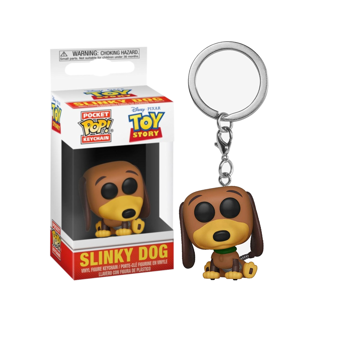 Toy Story Slinky Dog Pocket Pop! Keychain (Special Edition)