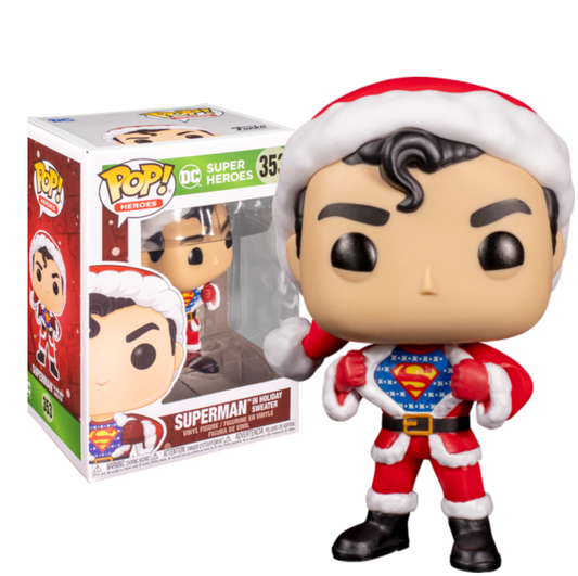 Superman - DC Superman Christmas Sweater Holiday Pop! Vinyl Figure