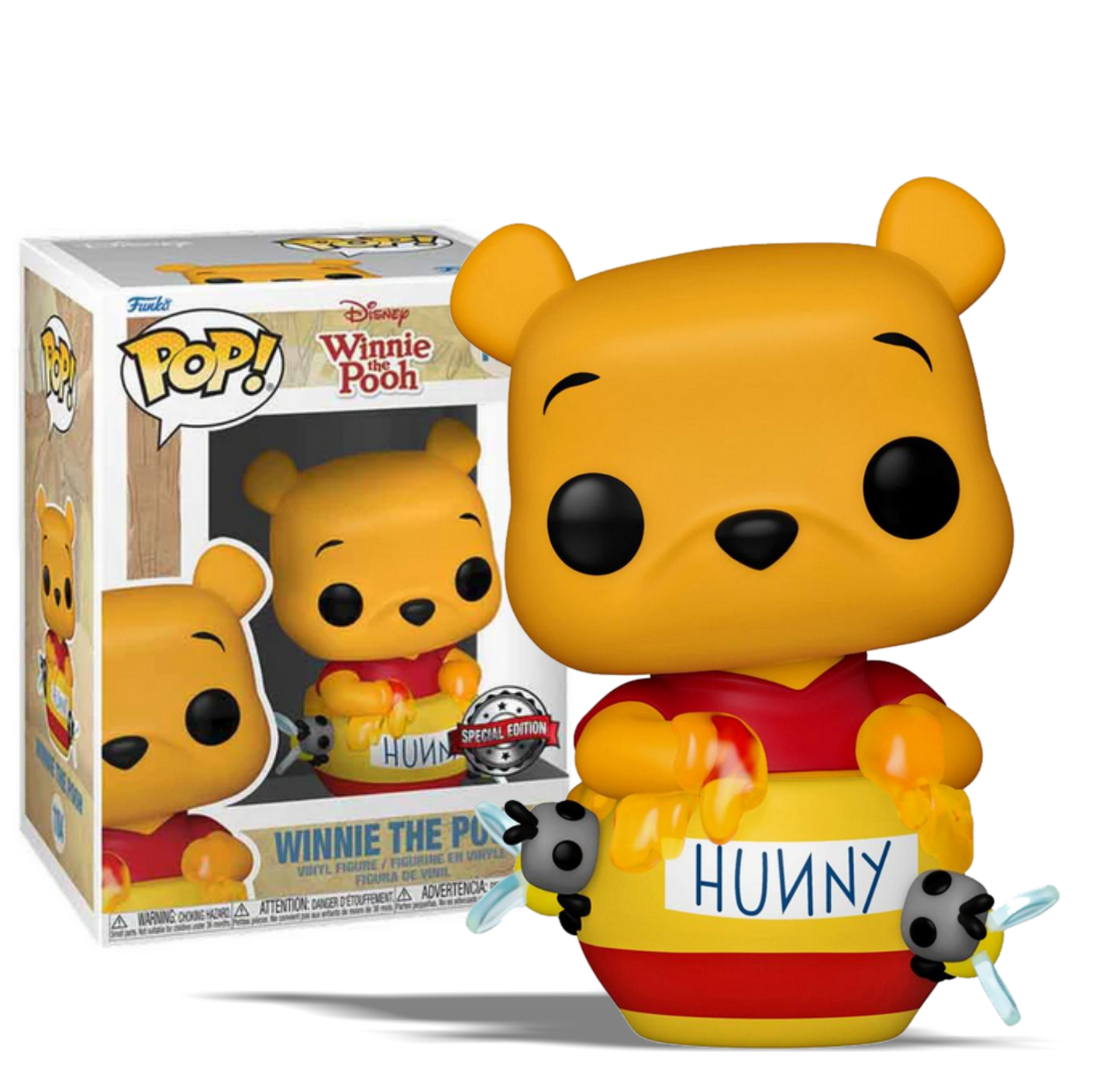 Disney Winnie The Pooh Winnie In Honey Pot Special Edition Pop! Vinyl Figure